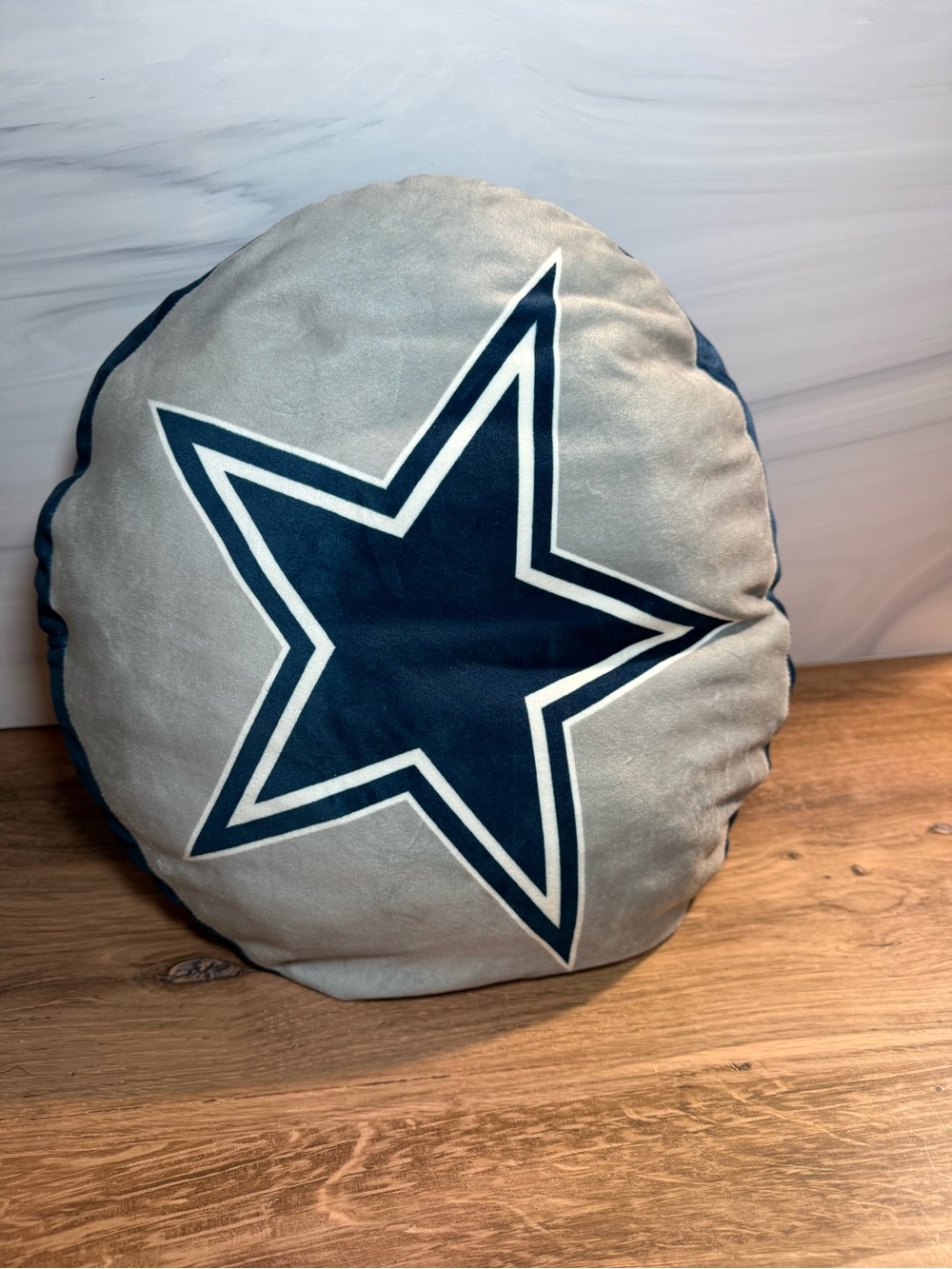 Northwest Dallas Cowboys 3D Cloud Pillow 15" Round NFL Accent Cushion